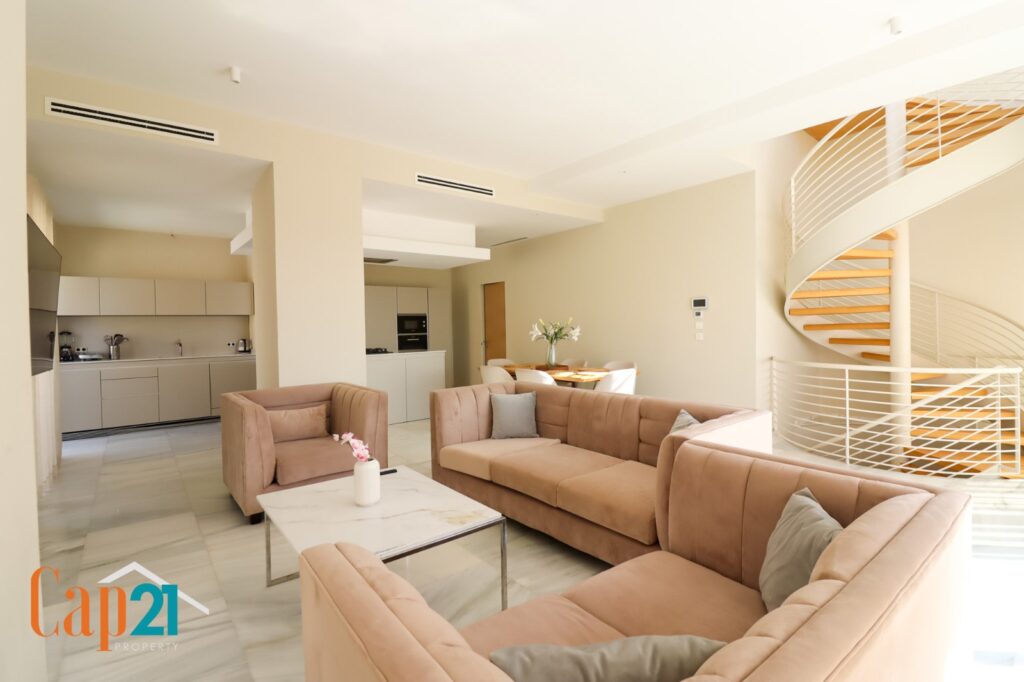 Triplex de standing avec piscine Malabata hills