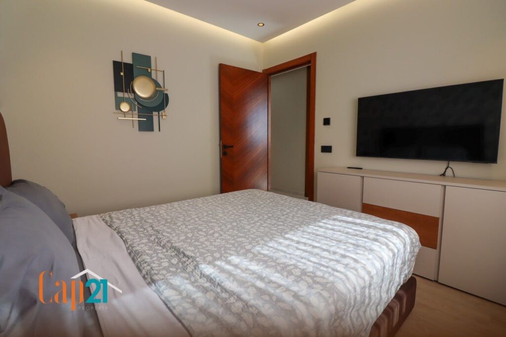 Moderne lumineux appartement à louer Malabata Hill-TANGER