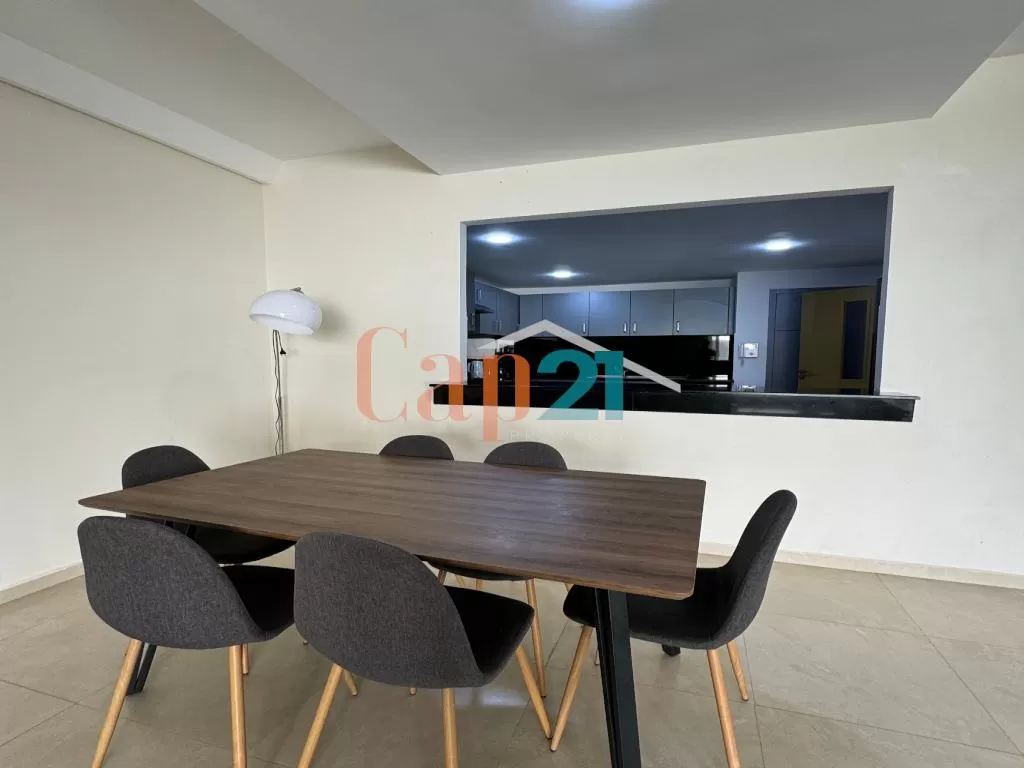Appartement meublé à louer dans une résidence avec piscine, route de Malabata, Tanger