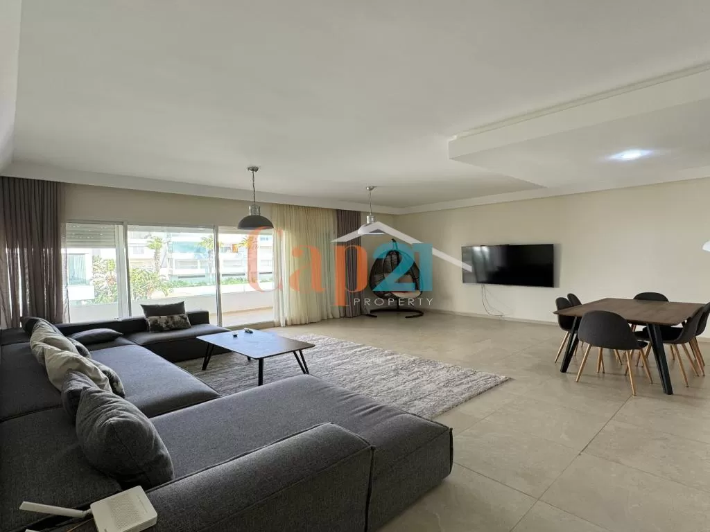 Appartement meublé à louer dans une résidence avec piscine, route de Malabata, Tanger