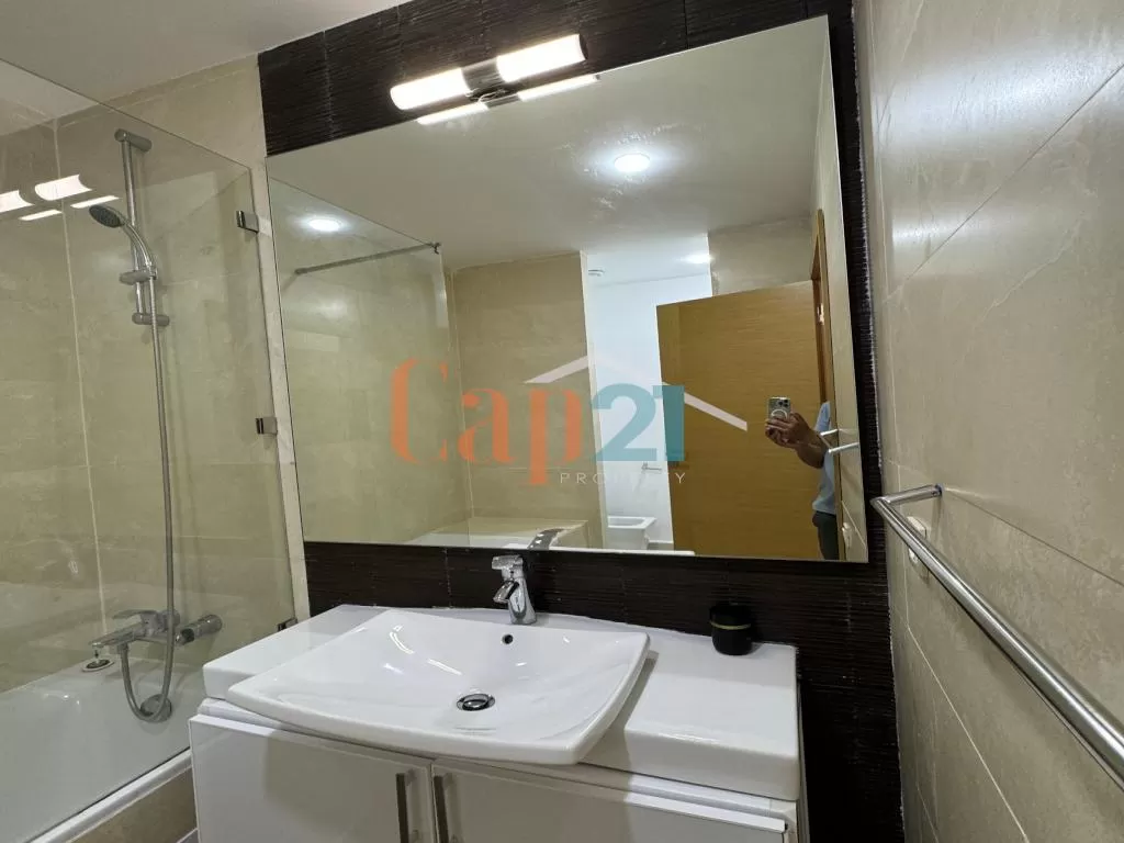 Appartement meublé à louer dans une résidence avec piscine, route de Malabata, Tanger