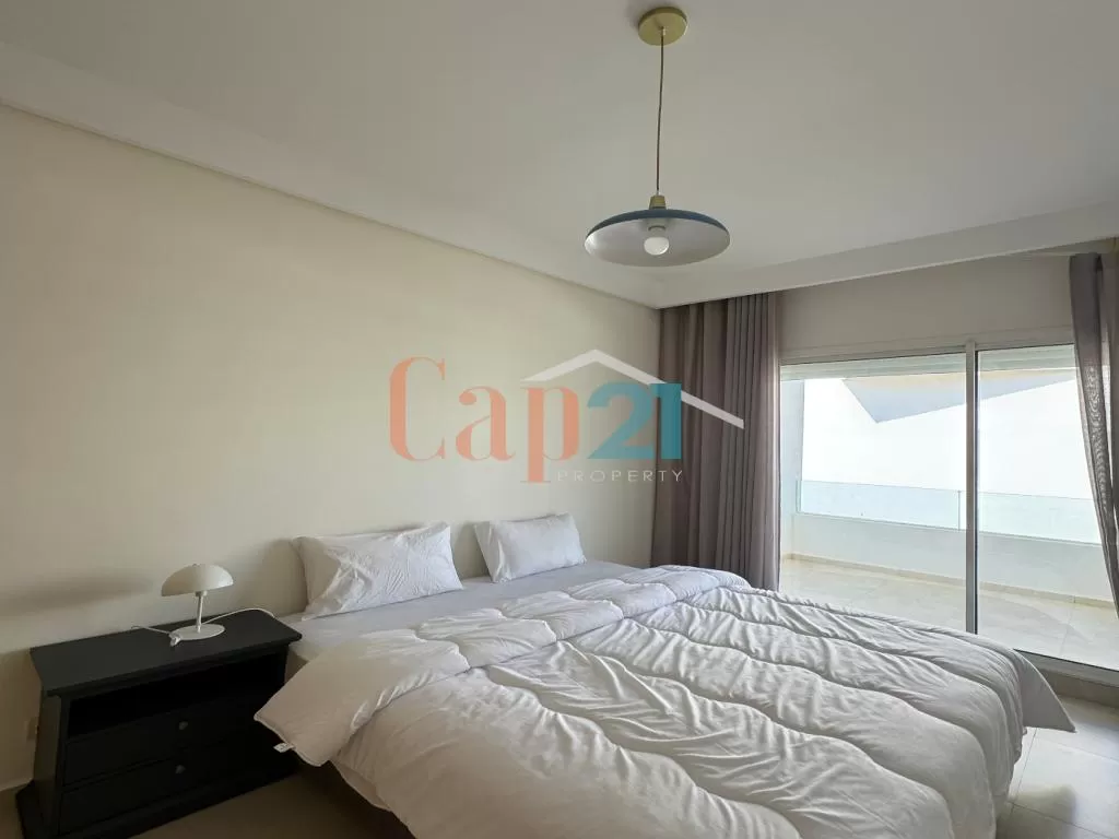 Appartement meublé à louer dans une résidence avec piscine, route de Malabata, Tanger