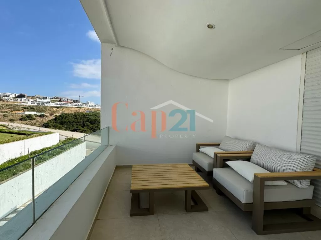 Appartement meublé à louer dans une résidence avec piscine, route de Malabata, Tanger