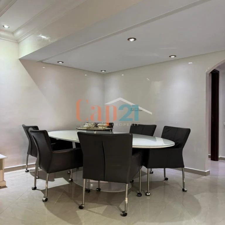 Appartement meublé à louer quartier Wilaya