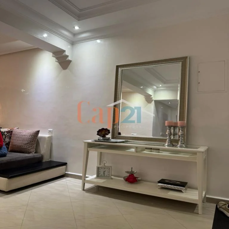 Appartement meublé à louer quartier Wilaya