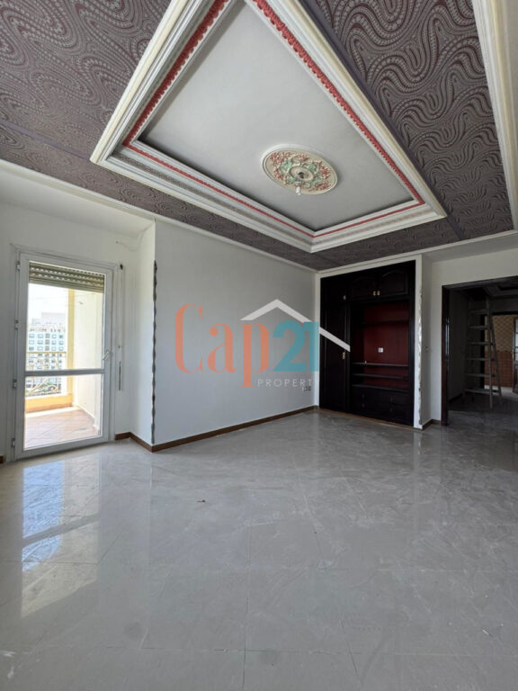 Location appartement vide spacieux à Riad Tetouan