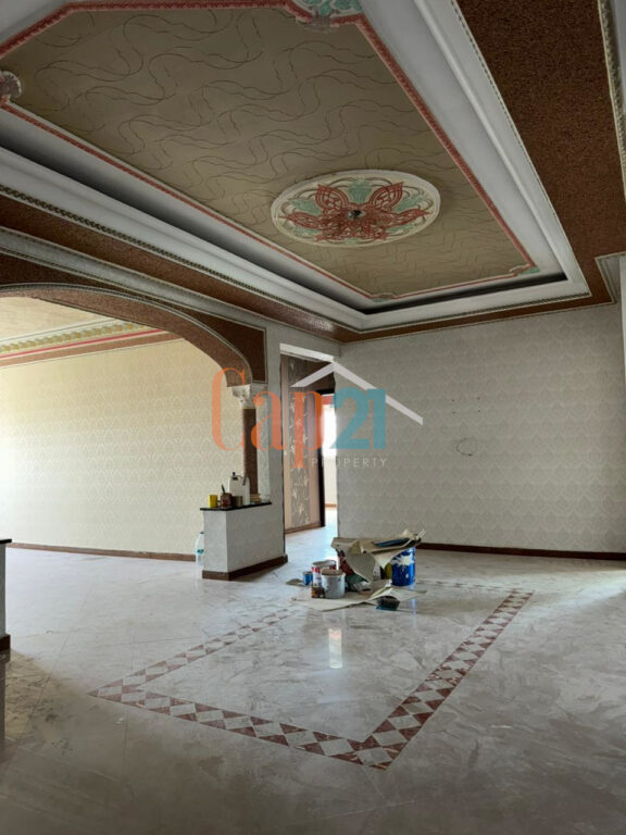Location appartement vide spacieux à Riad Tetouan