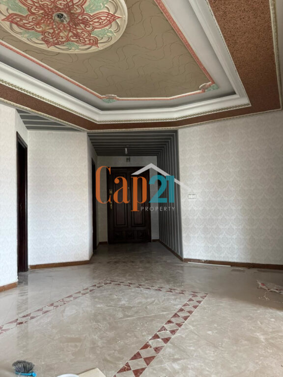 Location appartement vide spacieux à Riad Tetouan