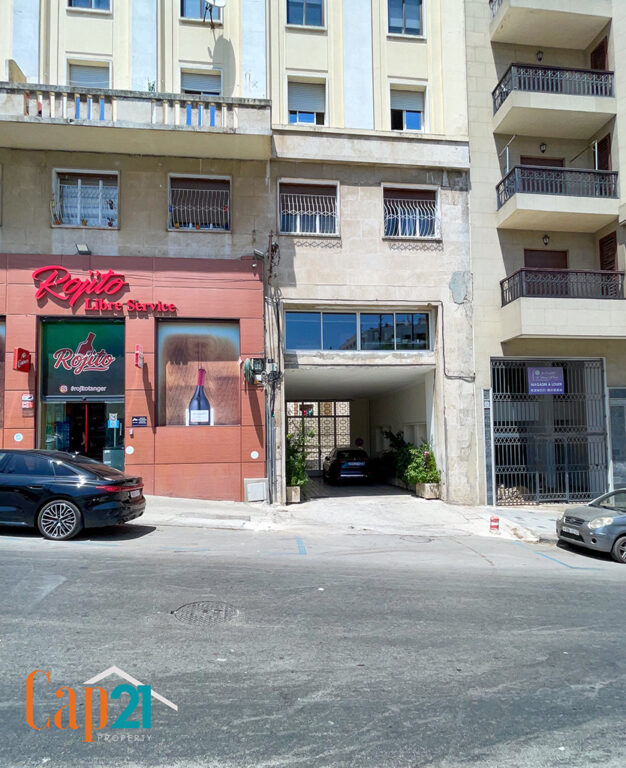 Local commercial d’exception à louer au cœur du centre-ville de Tanger.